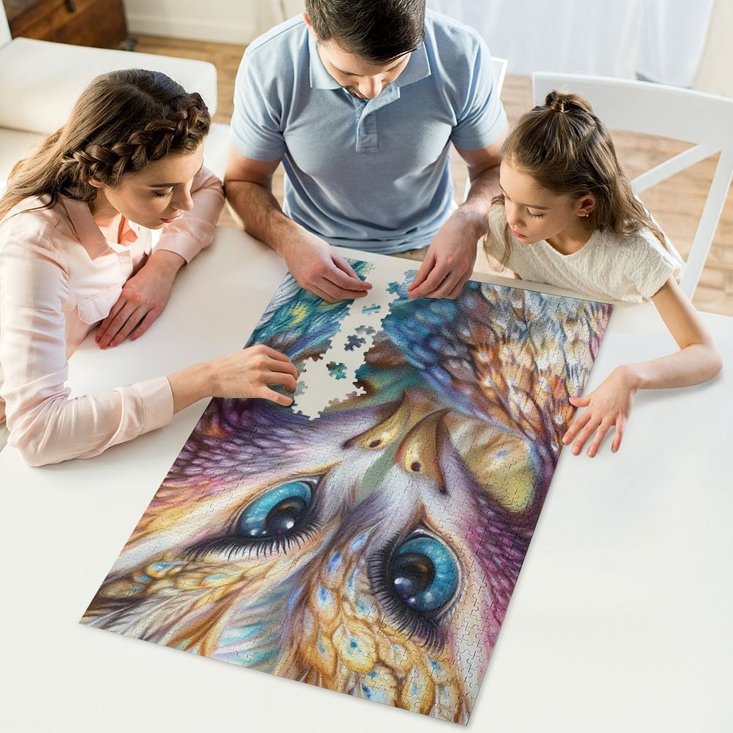 Phoenixes in Love by Morrigan Jigsaw Puzzles