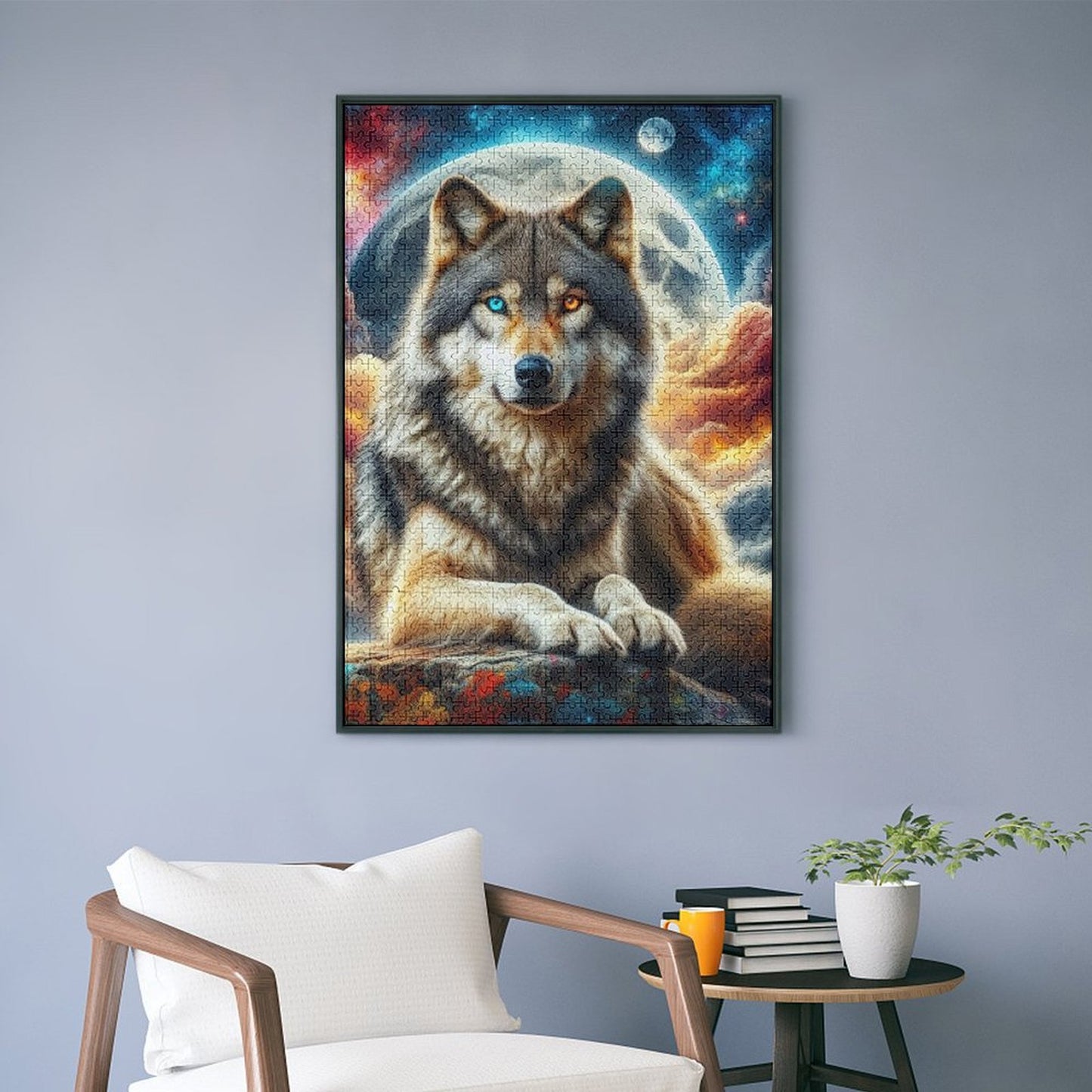 Space Wolf by Morrigan Jigsaw Puzzles