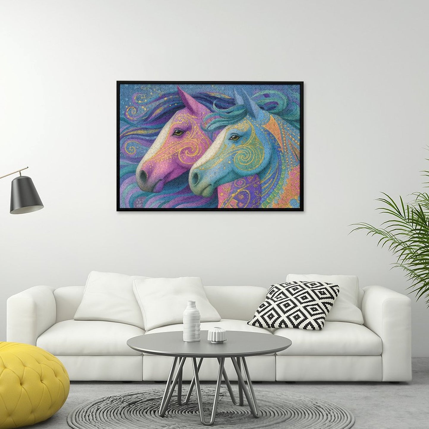 Wehende Mähnen by Salzkatze Jigsaw Puzzles