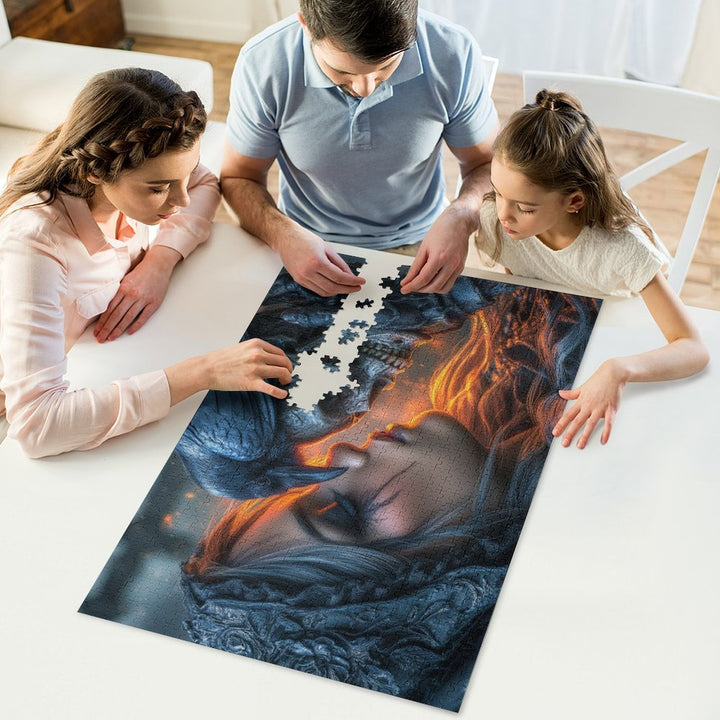 Berührung des Jenseits by Artifey Jigsaw Puzzles - Artifey Studio
