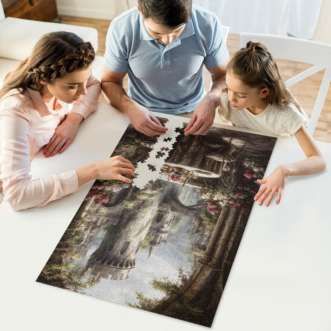 Castle Frame by Morrigan Jigsaw Puzzles - Artifey Studio