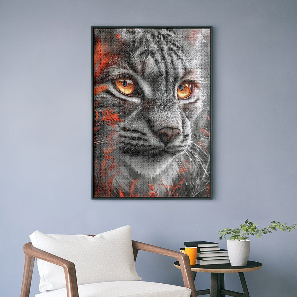 Rotäugige Jäger by Artifey Jigsaw Puzzles Artifey Studio