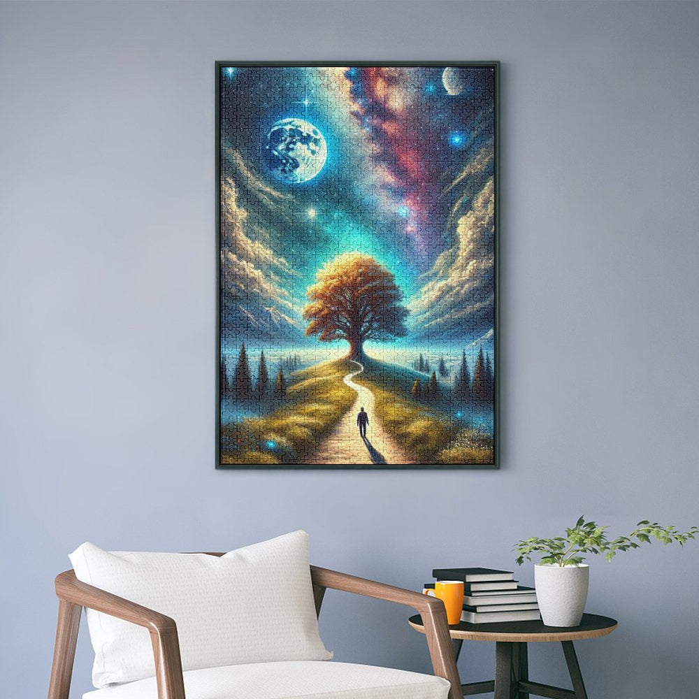 Path into the light by Diynamite Jigsaw Puzzles - Artifey Studio