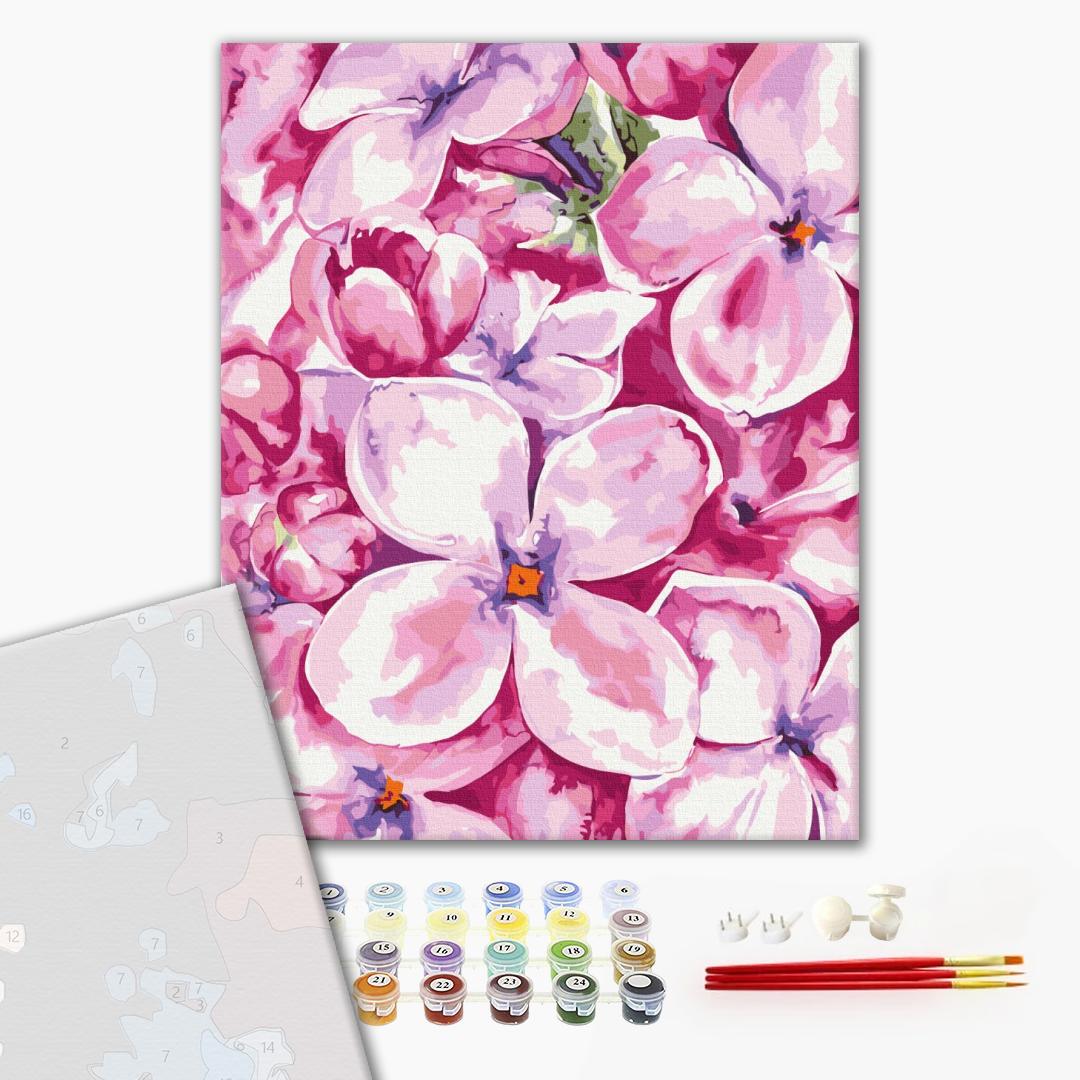 Premium Paint by Numbers “Pastel Garden © Karolina Bundash”