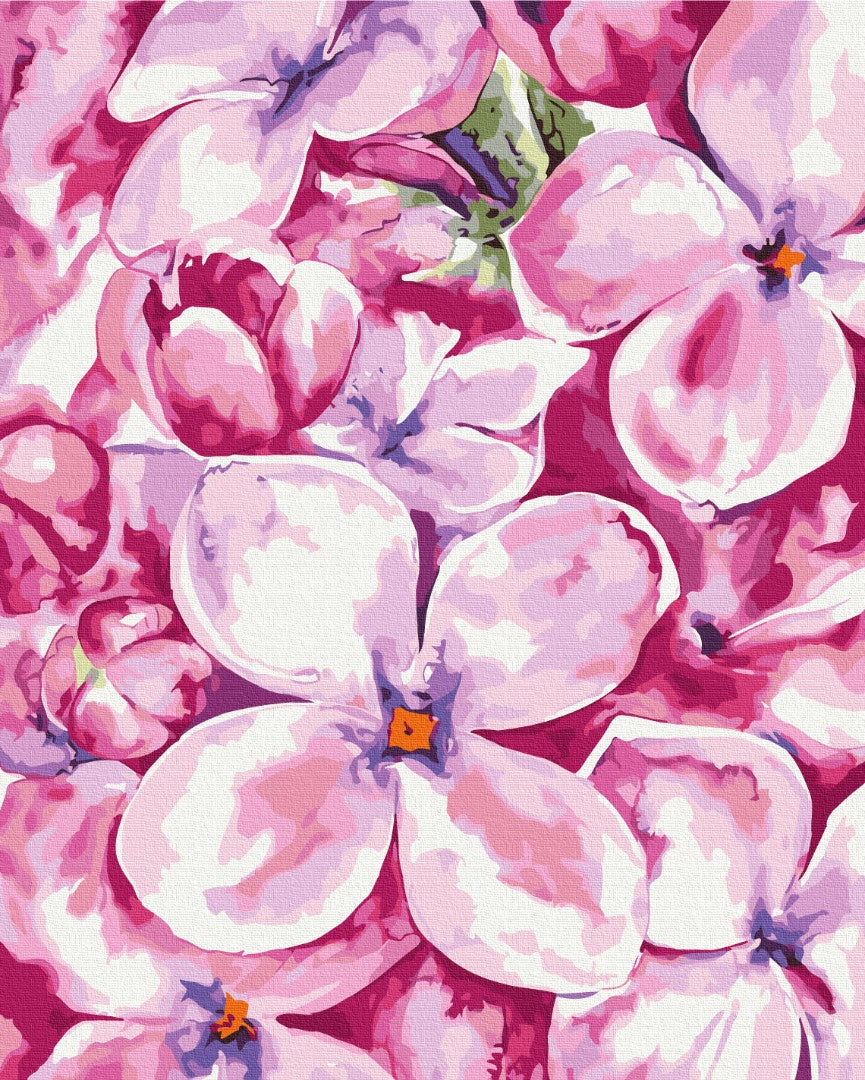 Premium Paint by Numbers “Pastel Garden © Karolina Bundash”