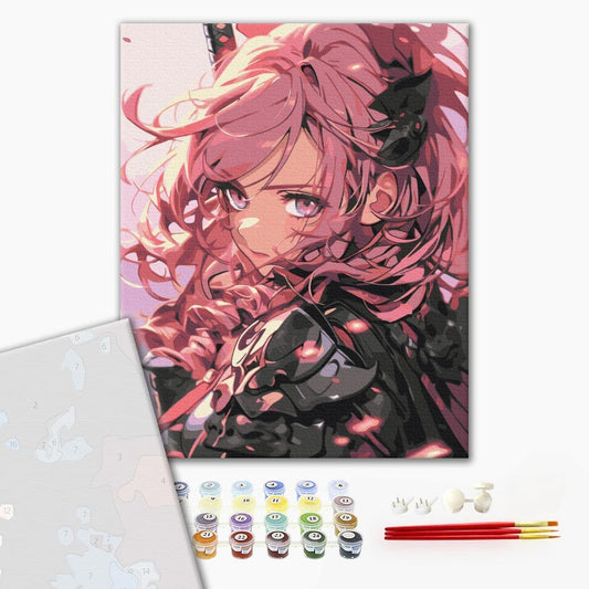 Premium Paint by Numbers “Warrior Princess”