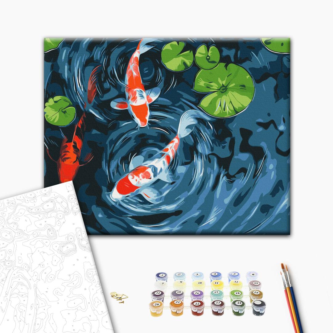 Paint by Numbers “Japanese Pond”