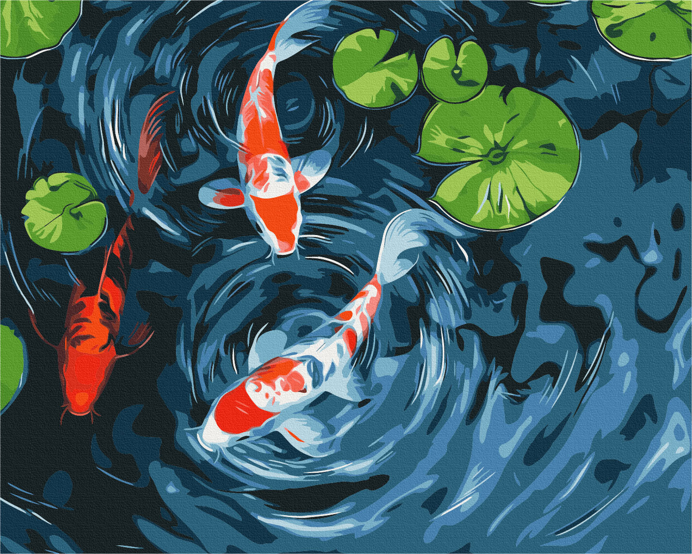 Paint by Numbers “Japanese Pond”