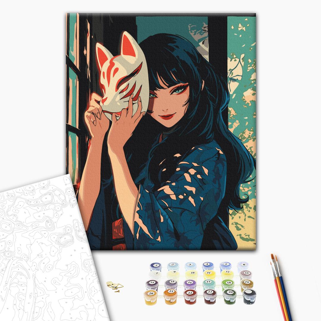 Paint by numbers “Kitsune”