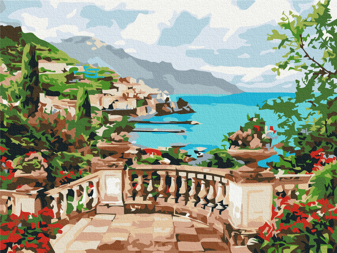 Premium Paint by Numbers “Lake View”