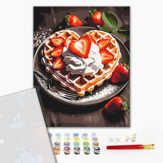 Premium Paint by Numbers “Sweet Dessert”