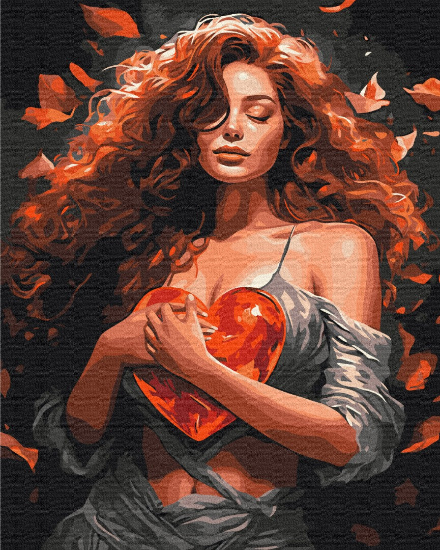 Premium Paint by Numbers “Guardian of Love”