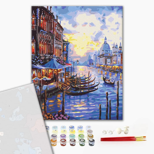 Premium Paint by Numbers “Beautiful Venice”