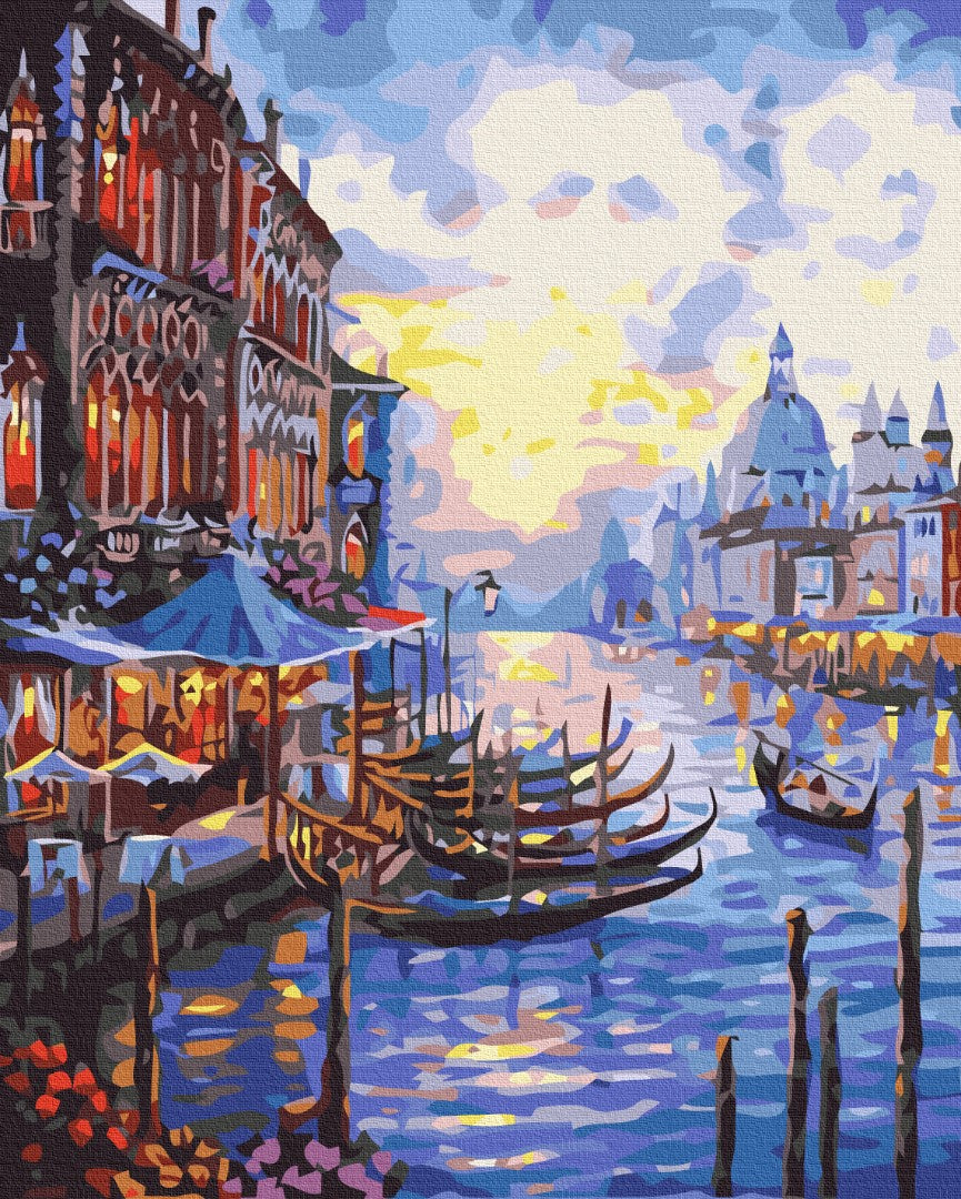 Premium Paint by Numbers “Beautiful Venice”