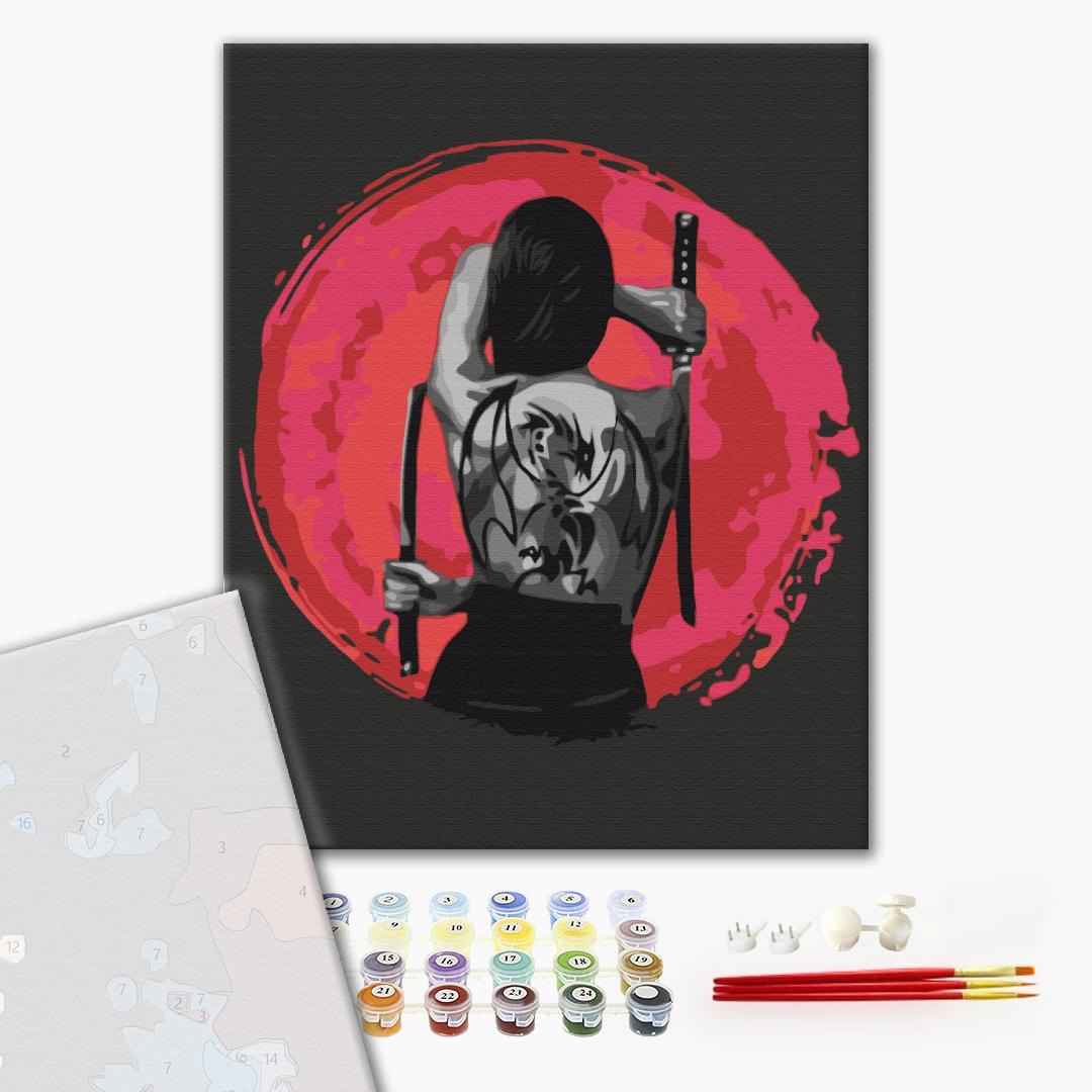 Premium Paint by Numbers “Modern Geisha”