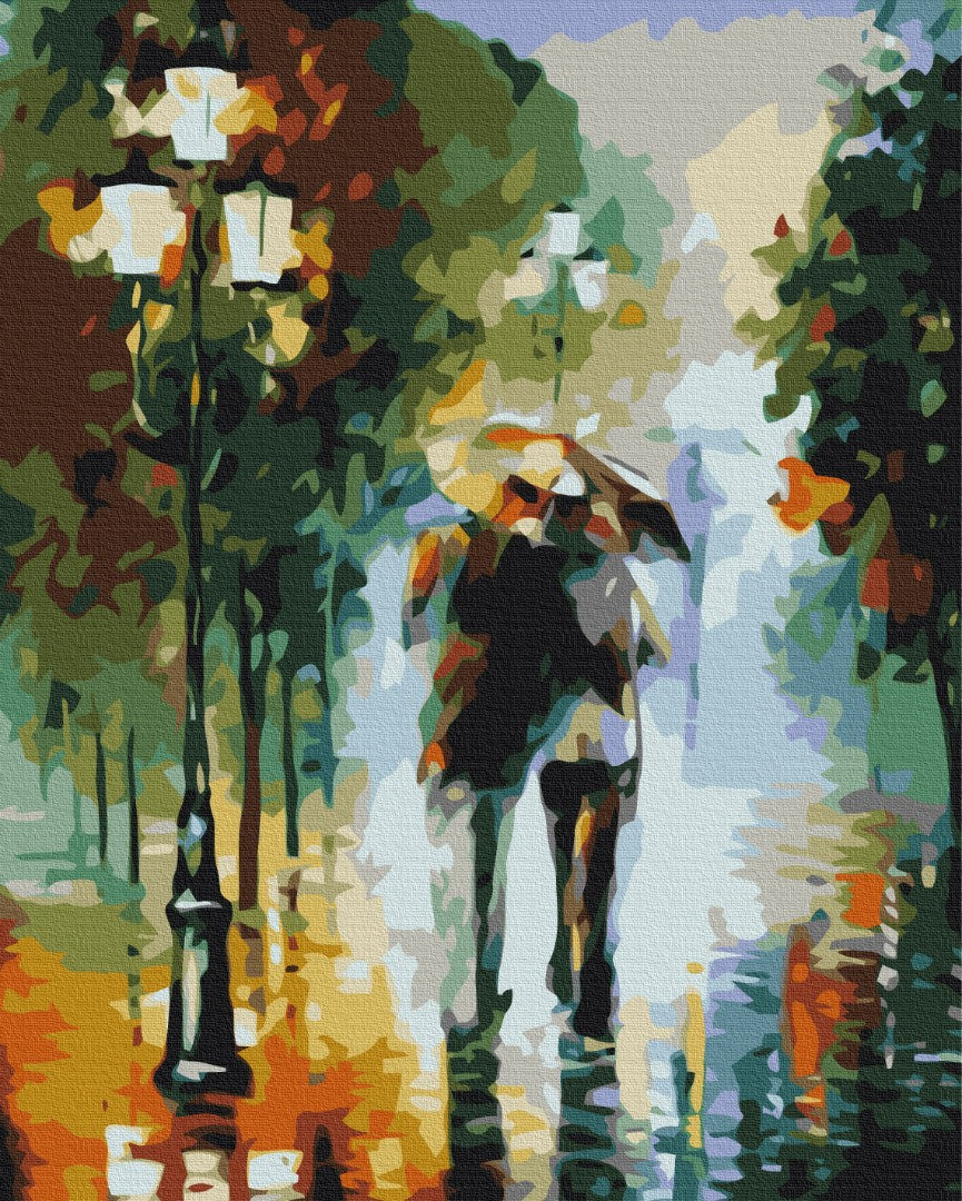 Premium Paint by Numbers “In the Arms of Autumn”