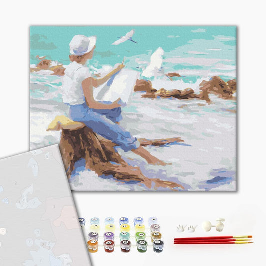 Premium Paint by Numbers “Marine Attachment”