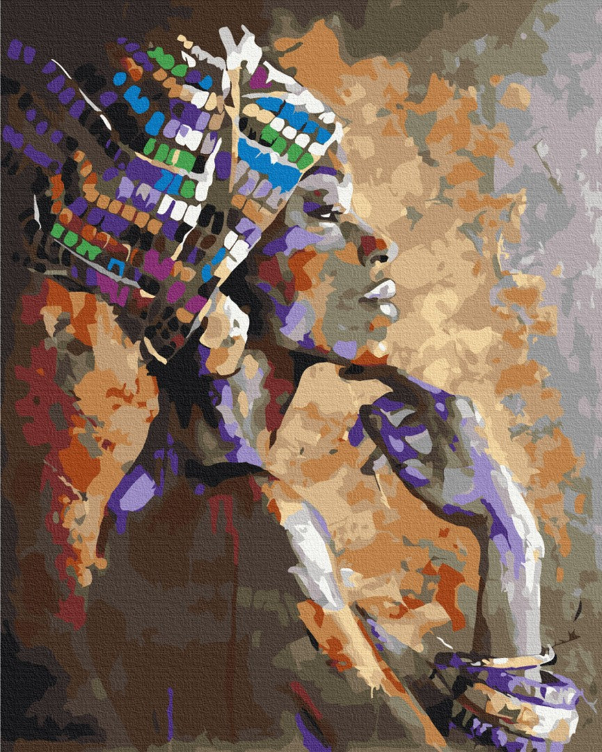 Premium Paint by Numbers “Witch”