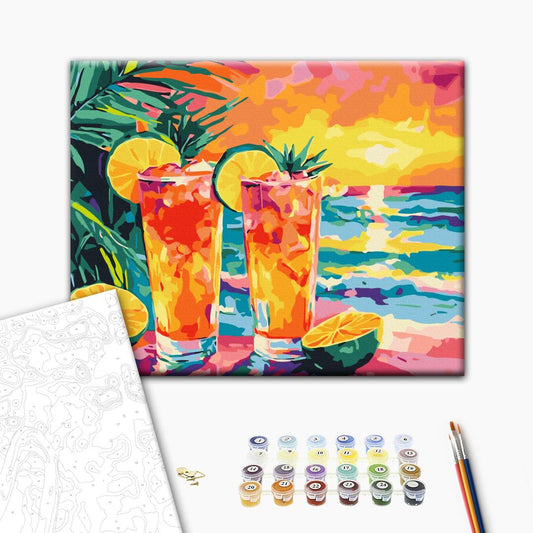Paint by numbers “Taste of relaxation” 