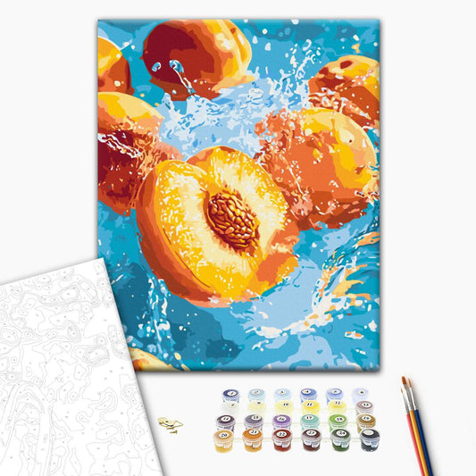Paint by numbers “Juicy Peach”