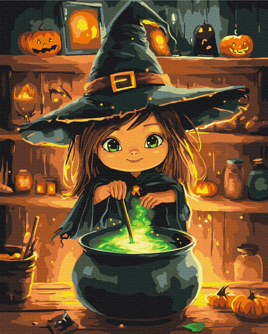 Premium Paint by Numbers “The Witch”