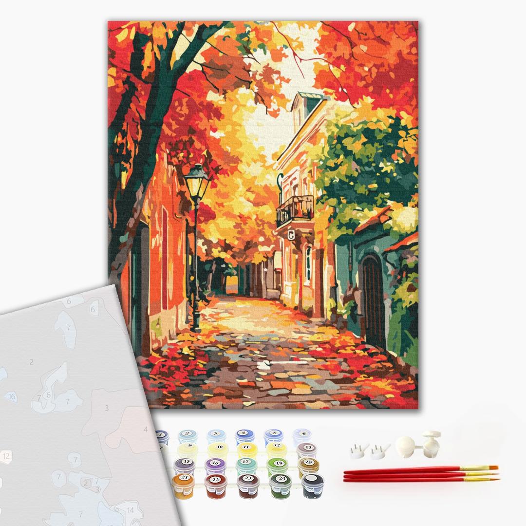 Premium Paint by Numbers “November Colors”
