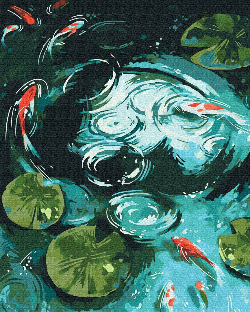 Malen nach Zahlen „Zen ©Hanna Rolinska“