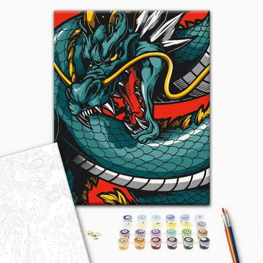 Paint by Numbers "Royal Dragon"