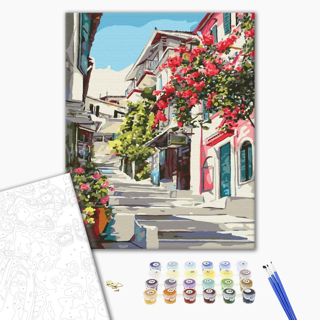 Premium Paint by Numbers “Greece”
