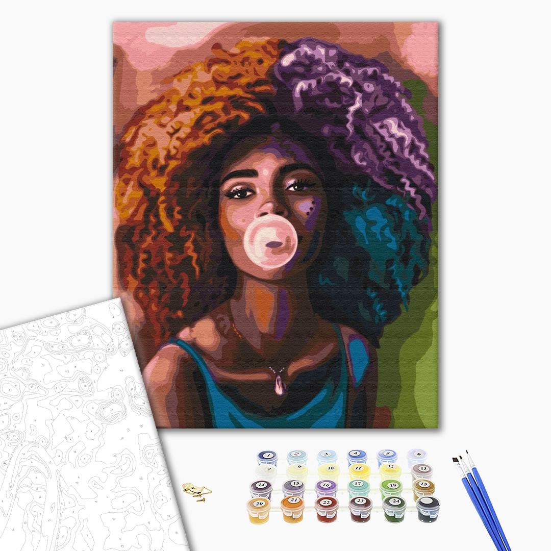 Premium Paint by Numbers “In the style of a hooba-booba”