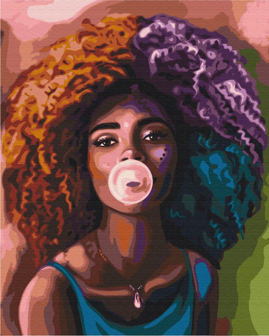 Premium Paint by Numbers “In the style of a hooba-booba”