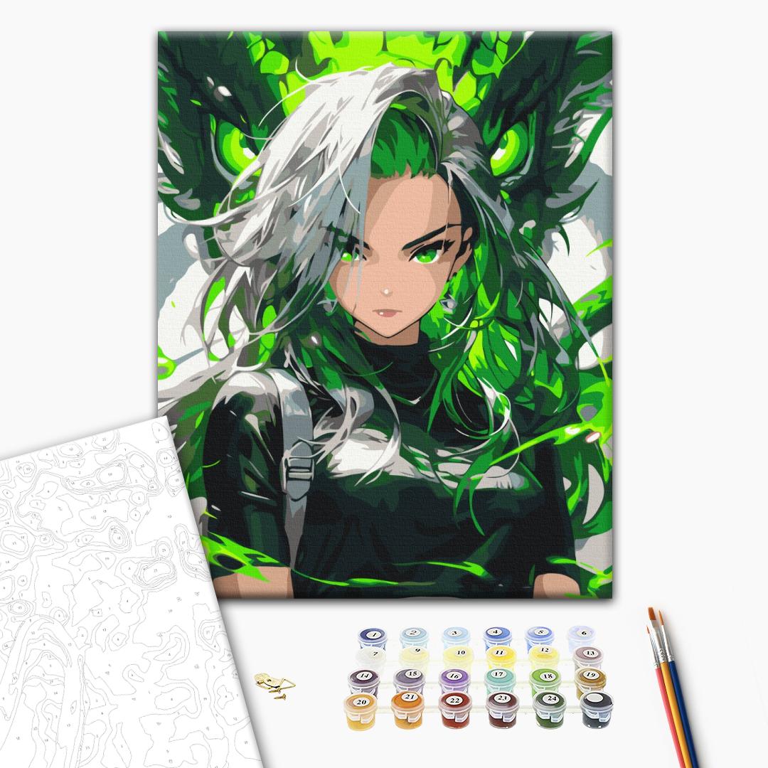 Malen nach Zahlen „Drachenseele“