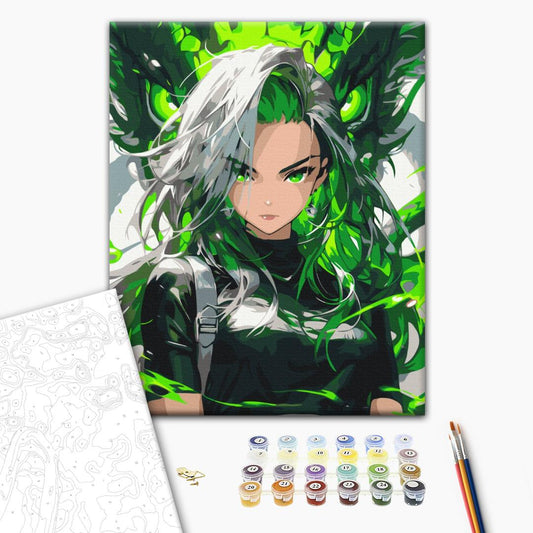 Paint by numbers “Dragon Soul”