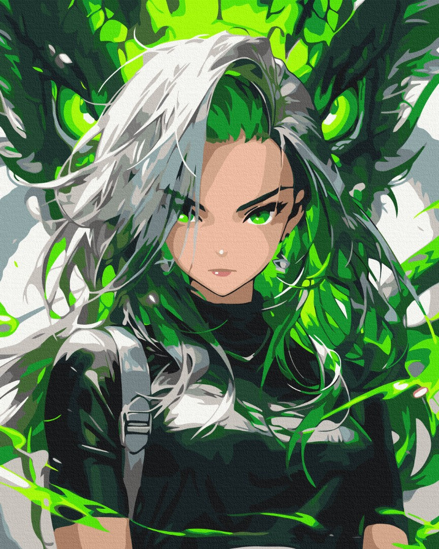 Malen nach Zahlen „Drachenseele“